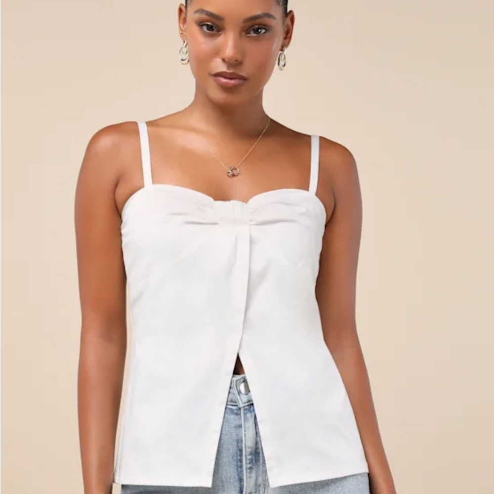 Lulus Elegant White Women's Top